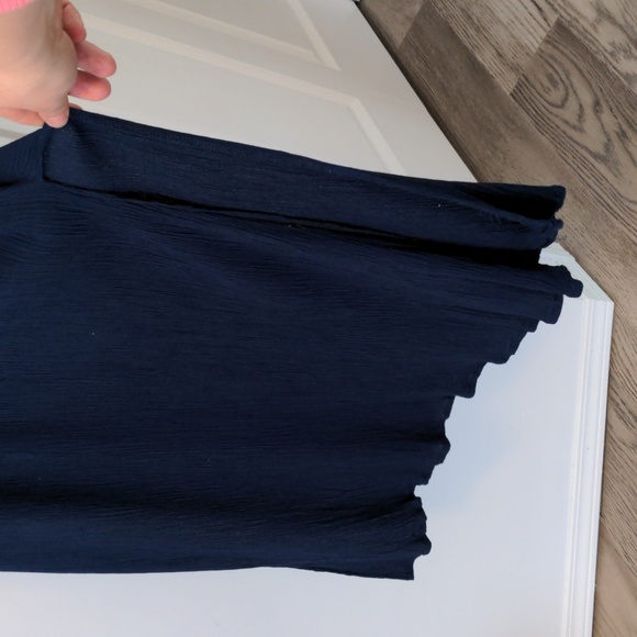 Lulu's lulus Lost in Paradise Maxi Dress, Navy Blue, beach, Size Small - Picture 2 of 8